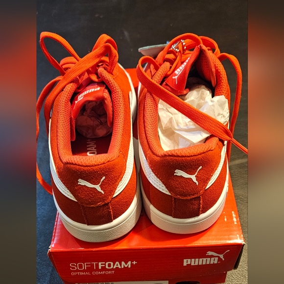 Puma smash v2 SD Jr. Red and white size 5.5. New in the box - Picture 5 of 5